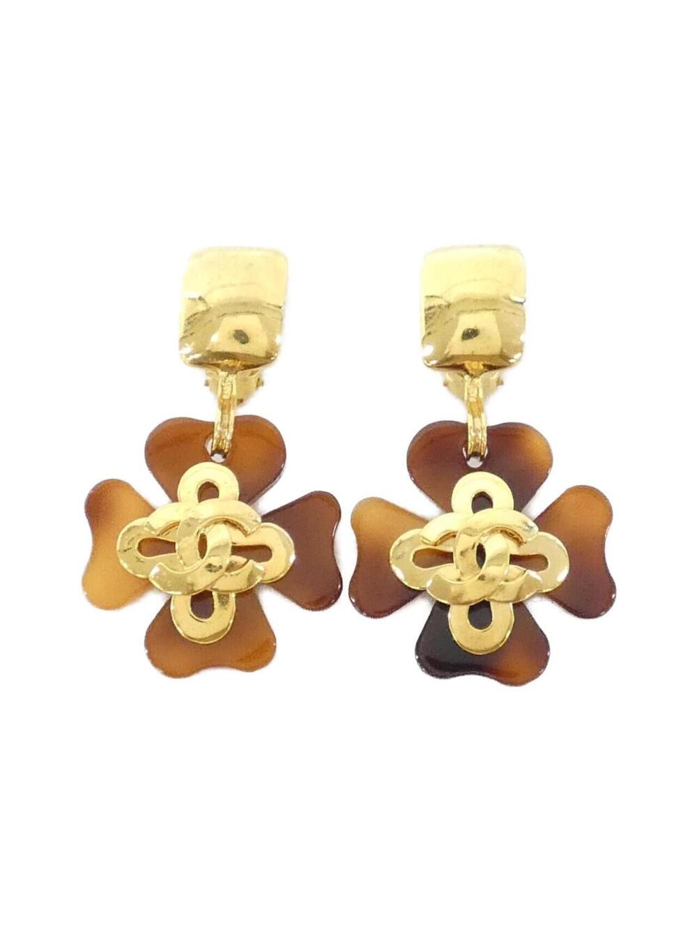 Chanel Earrings Gold-Tone Metal #373811C19B